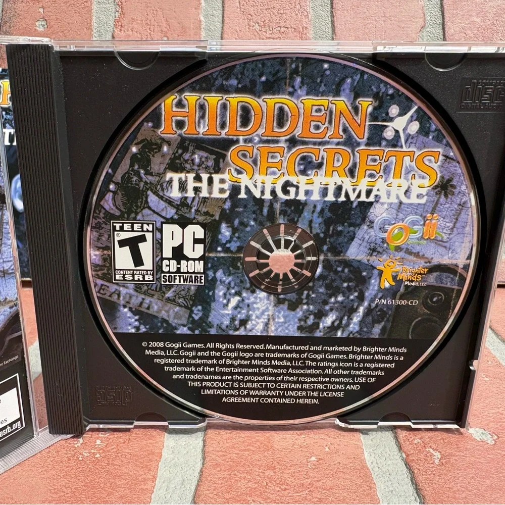 Hidden Secrets - The Nightmare (PC 2008) Brand New - Fast Shipping!